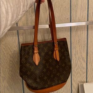 LV bucket bag